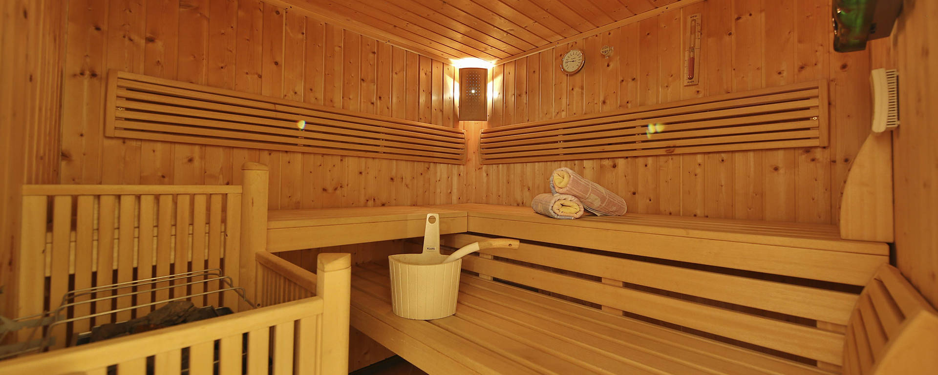 Sauna im Appartements Pamela in Serfaus 